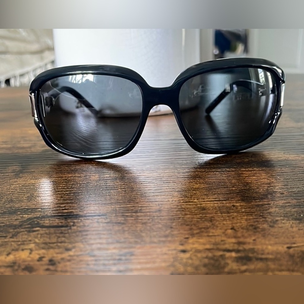 Jimmy Choo Rectangle Sunglasses Silver Hardware